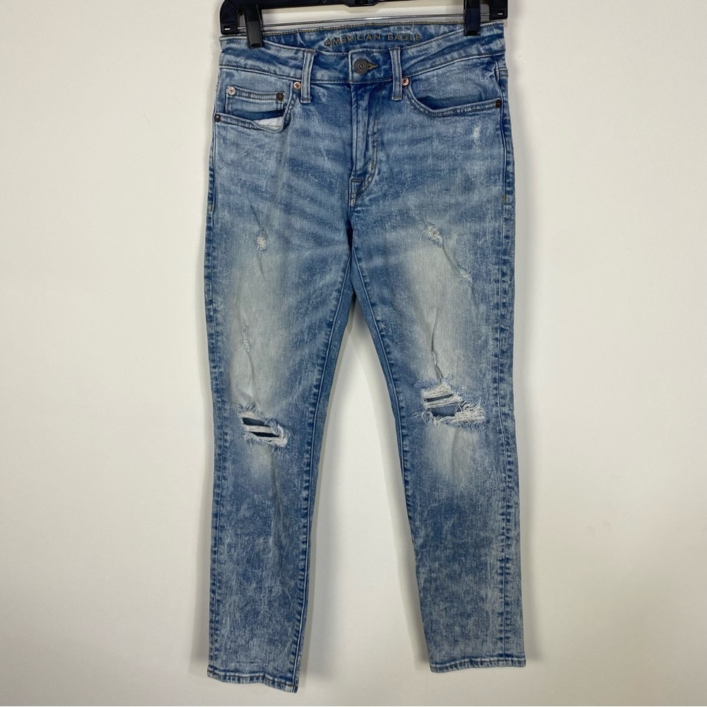 American Eagle Slim distressed denim jeans 28x30